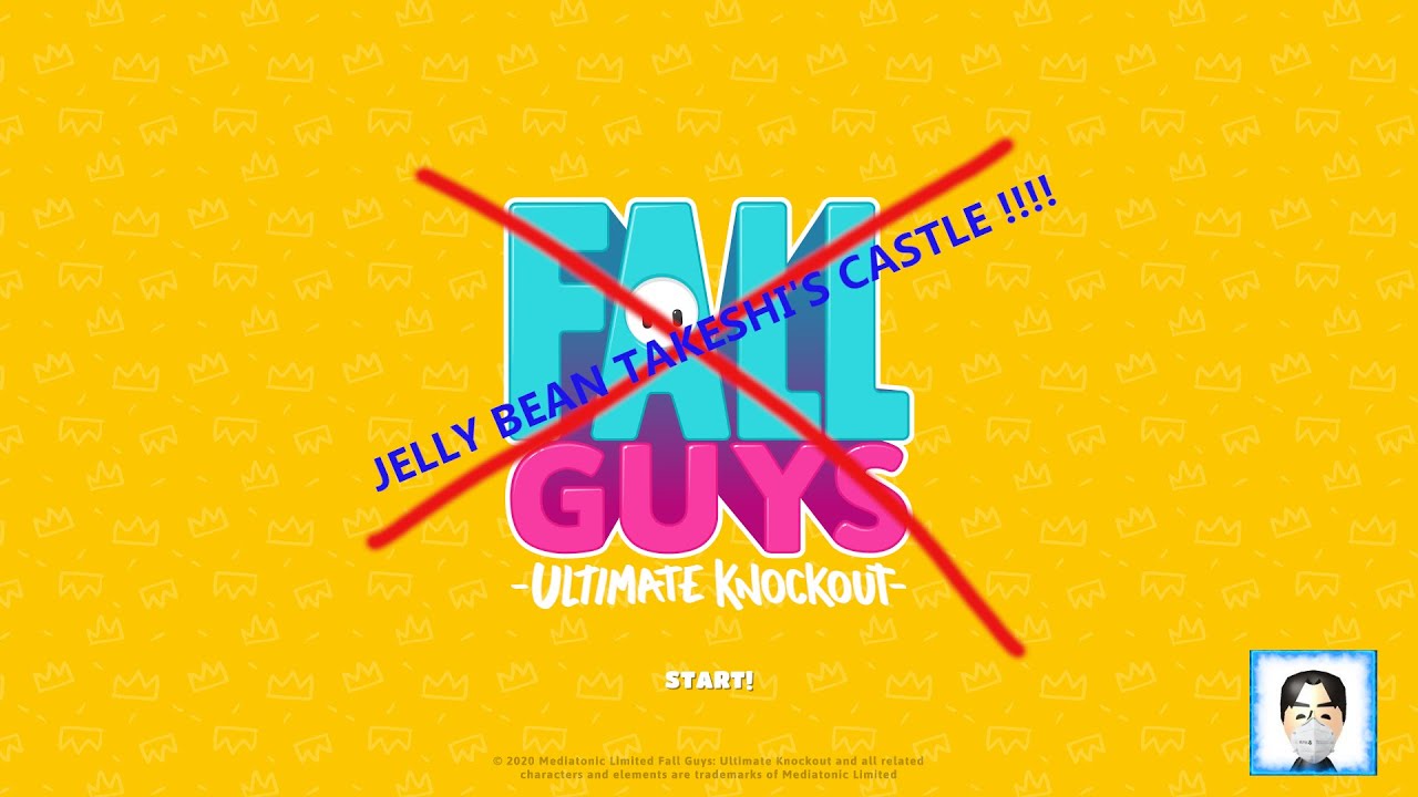 Fall Guys Ultimate Knockout (Jelly Bean Takeshi's Castle!) YouTube