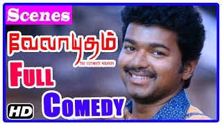 Velayudham Tamil Movie | Full Comedy | Scenes | Vijay | Santhanam | Soori