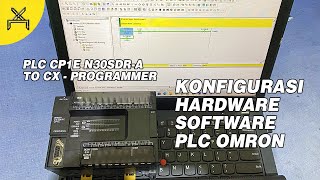 Cara Wiring dan Konfigurasi Software PLC (Cx-Programmer) ke Hardware PLC Omron
