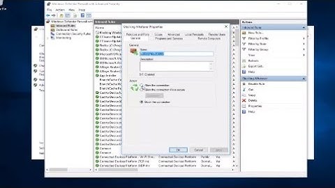 How to Add a Rule or Port to a Windows 10 Firewall