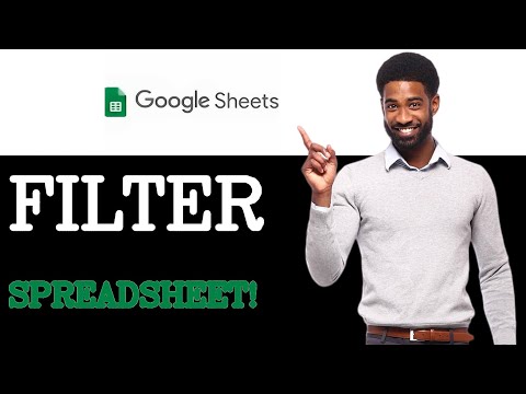 How To Filter In Google Sheets (2025)