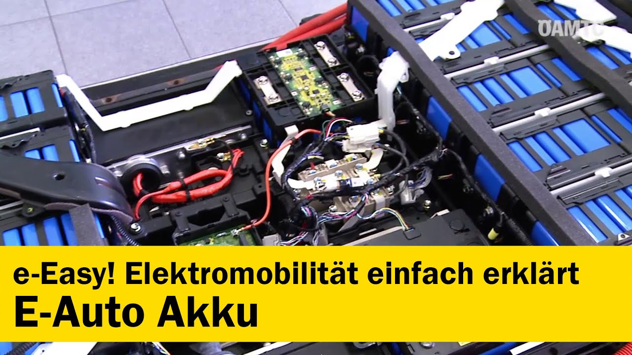 Wie funktioniert ein E-Auto Akku? e-Easy! Elektromobilität einfach erklärt