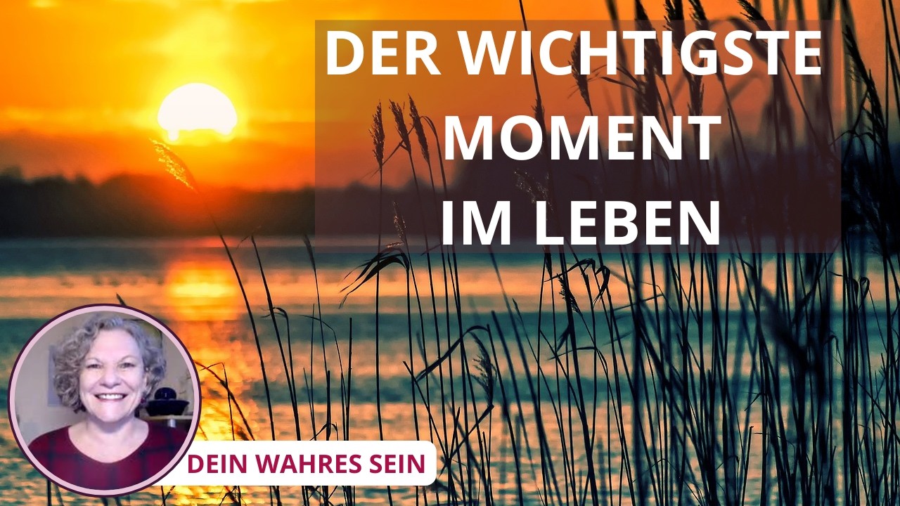 Der wichtigste Moment im Leben.