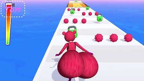 Twerk Race 3D in New Levels Mobile Walkthrough Game Update Trailer Gameplay iOS, Android Gameplay