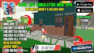 Unduh Ojol Life Simulator Delivery Mod Apk V1.1 Terbaru 2025 - Uang Tidak Terbatas & Belanja Gratis screenshot 5
