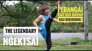 Perangai kau dan kawan kau pergi joging!