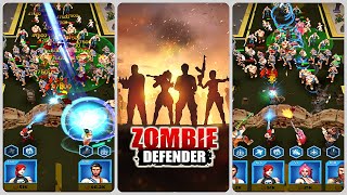 Zombie Defender: Idle TD & Mow zombies (Gameplay Android) screenshot 3