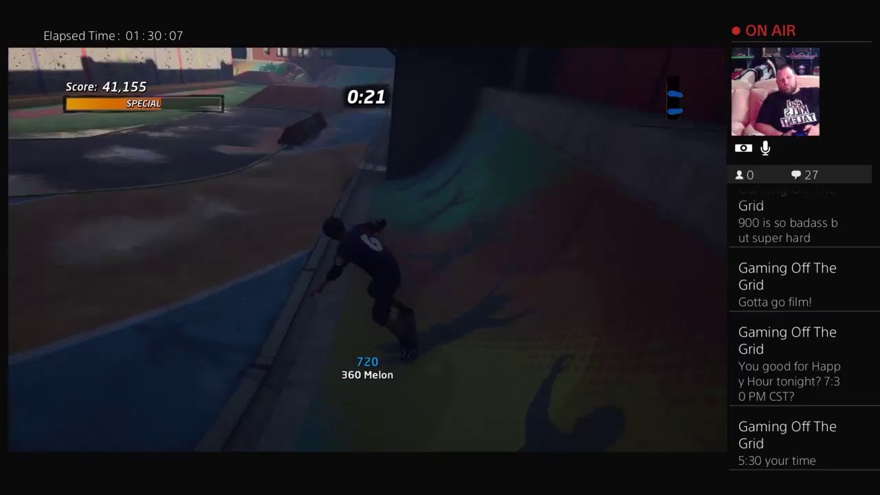 Tony Hawk 1+2 live stream