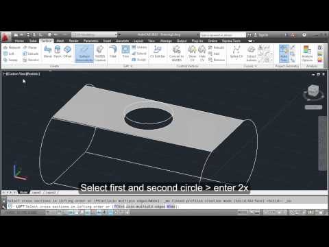 AutoCAD Surface Basic Command