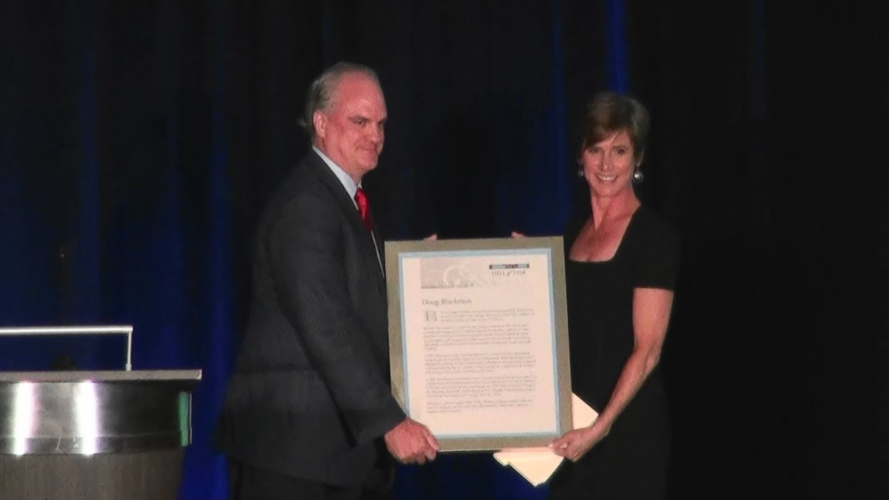 Douglas Blackmon inducted into The Atlanta Press Club Hall of Fame 10/10/17