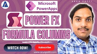 Power Fx Formula Columns | Microsoft Power Apps #powerplatform #dataverse #powerapps #microsoft