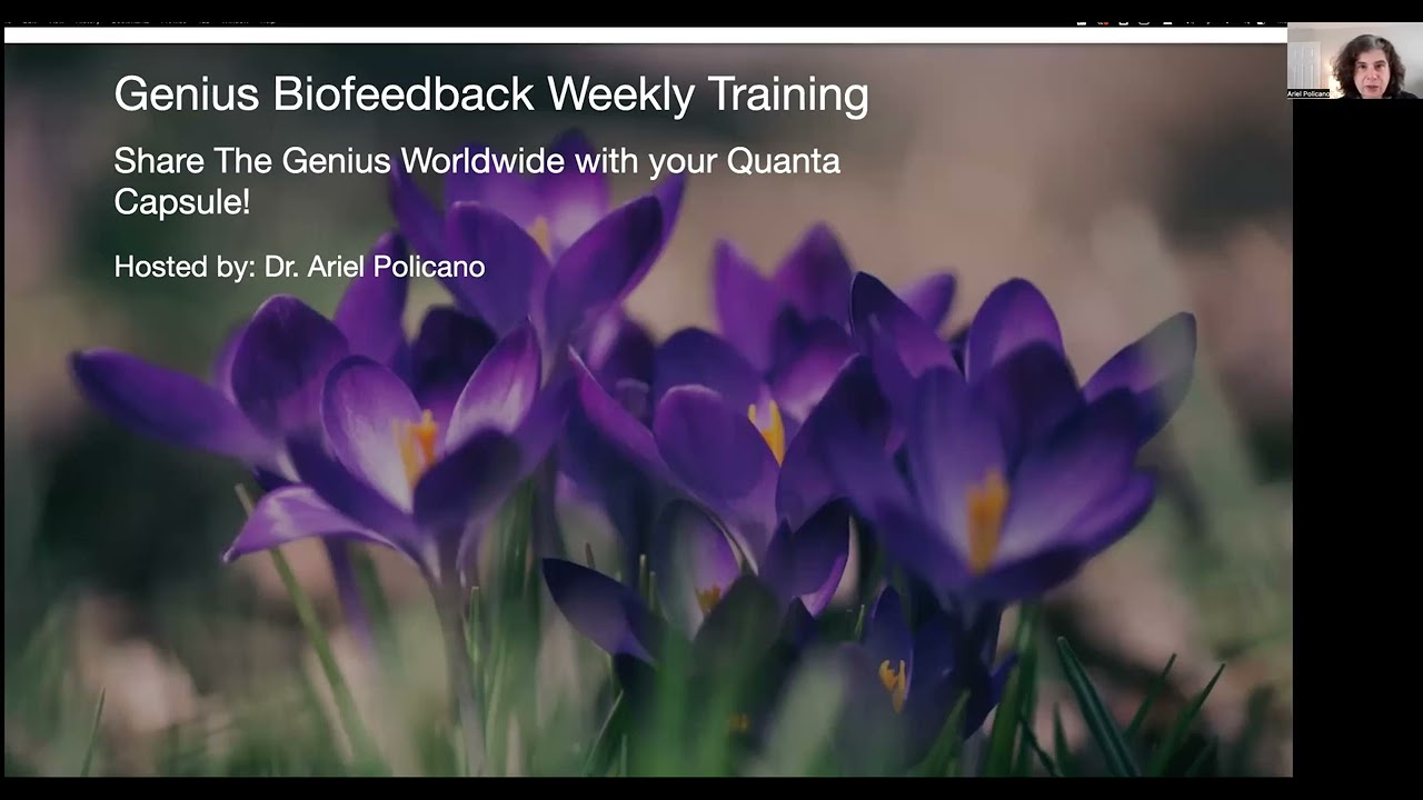 Genius Biofeedback: Use the Quanta Capsule to help people around the world!