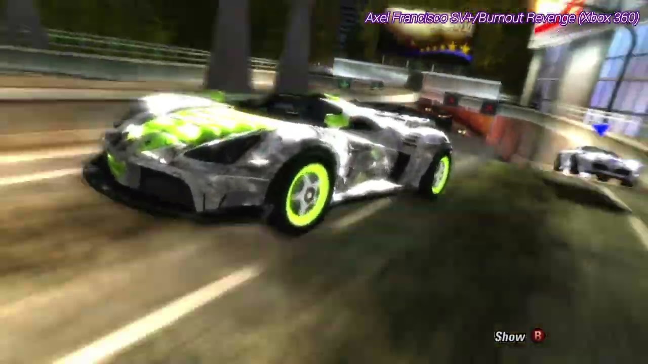 Burnout Revenge - Xbox 360 Revenge Racer Road Rage Tour Replays - Episode 8