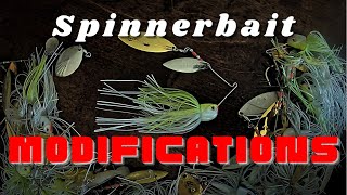Spinnerbait Modifications (Why and when to do it)