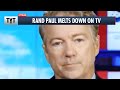 Rand Paul Throws Hissy Fit on Live TV