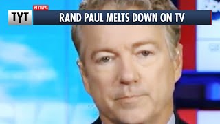 Rand Paul Throws Hissy Fit on Live TV screenshot 2