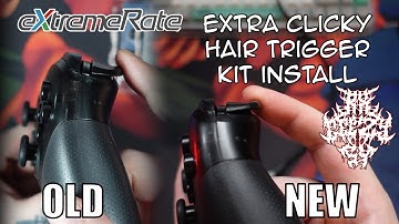 ExtremeRate Clicky Hair Trigger Kit Install - Switch Pro Controller