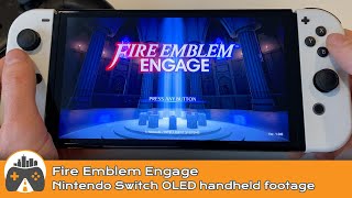 [Fire Emblem Engage] Nintendo Switch OLED handheld footage