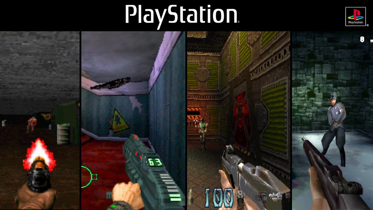 First-Person Shooter Games for PS1