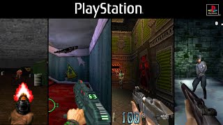 First-Person Shooter Games for PS1