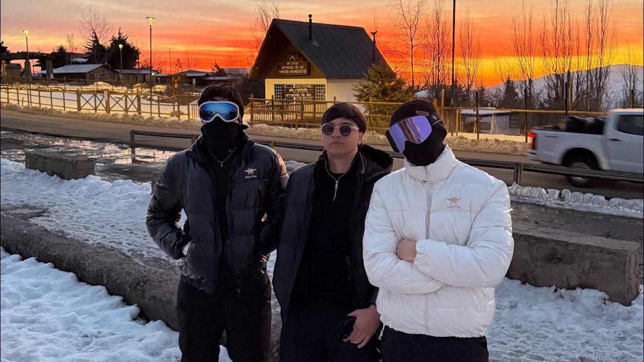 POV: JOVENS DO DIGITAL EM UM SUNSET NA NEVE | CHILE 🇨🇱