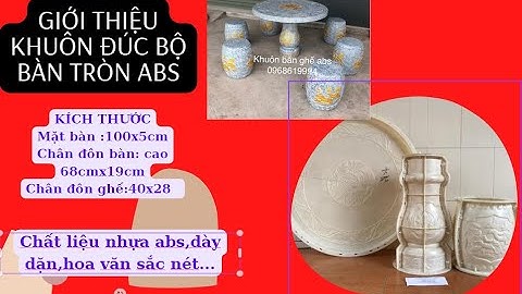 Khuôn Đúc Bàn Ghế Nhựa Abs Chất Lượng
