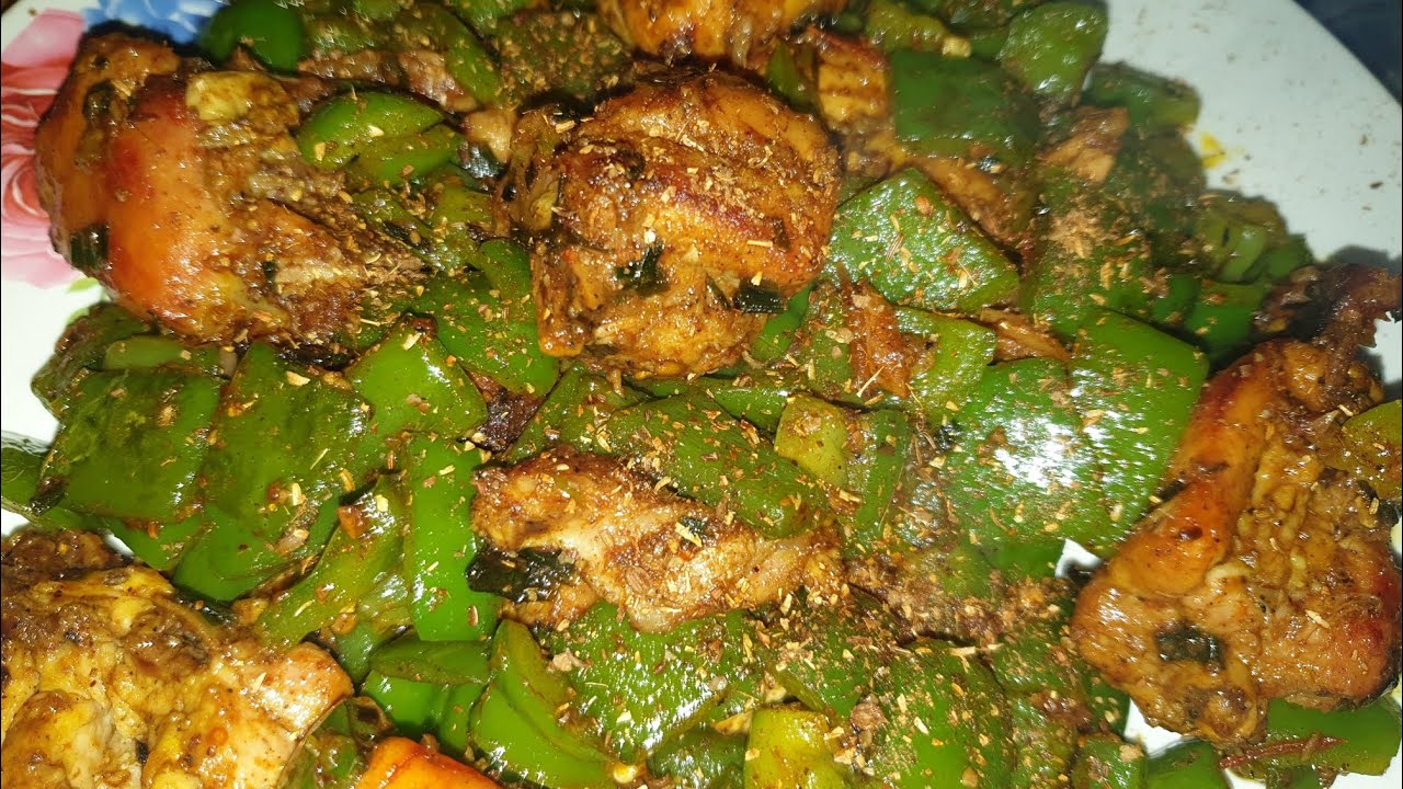 Chicken Tikka Capsicum recipe 