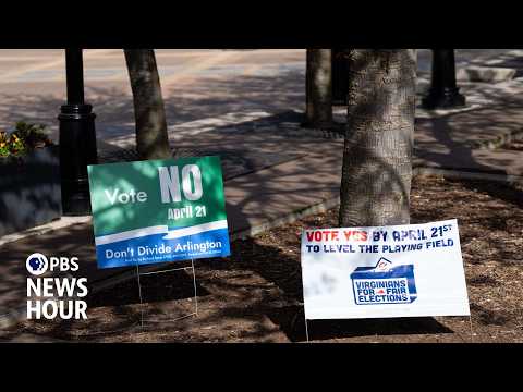 Redistricting battle reaches Virginia as voters weigh new congressional map