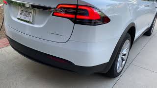 Tesla Model X 7 Seat with Bench Seats Tesla Model X 7 Seat Interior