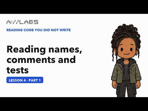 Reading names, comments and tests, Part 1 | Reading Code You Did Not Write