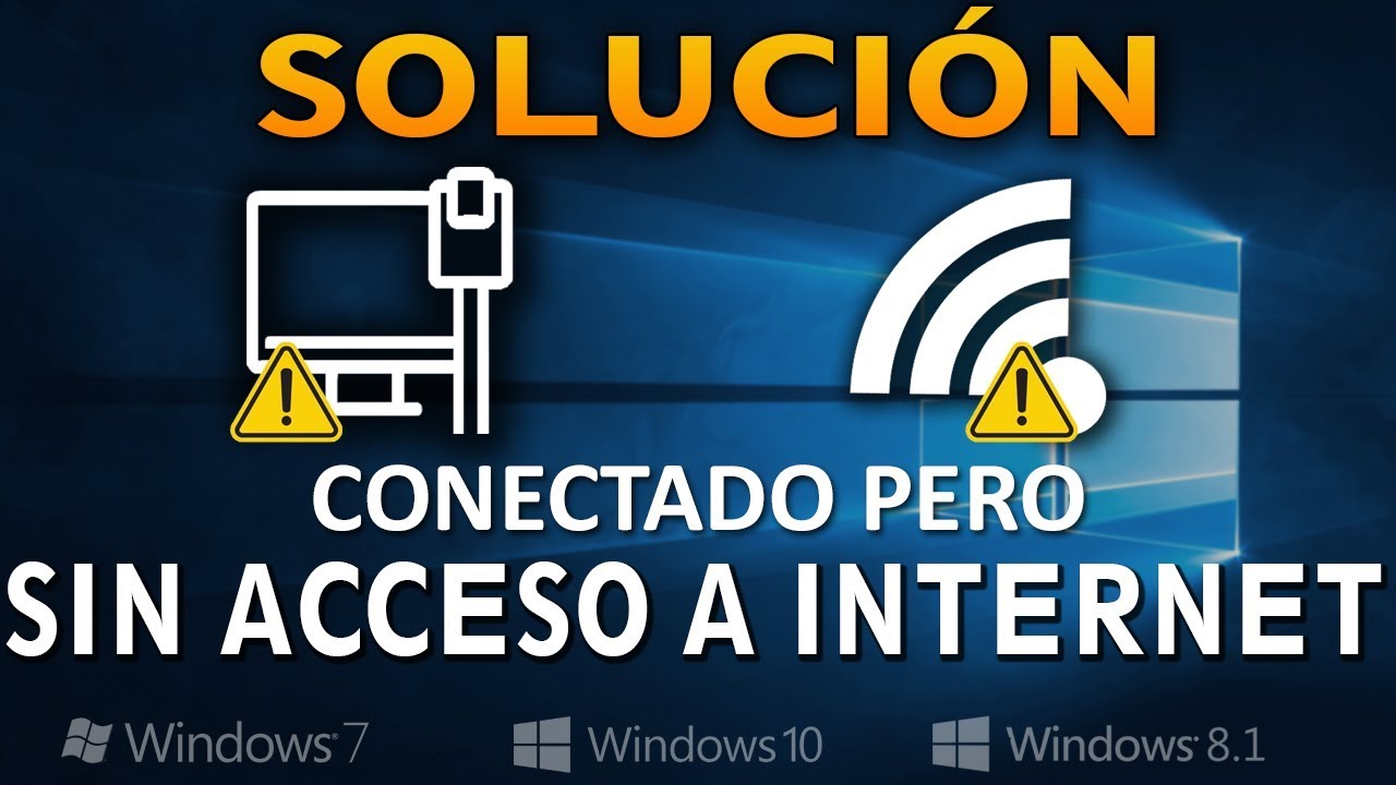 Tengo wifi pero no internet en mi pc