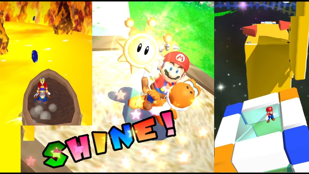 Super Mario Sunshine Speedrun (Gamecube, 2002)