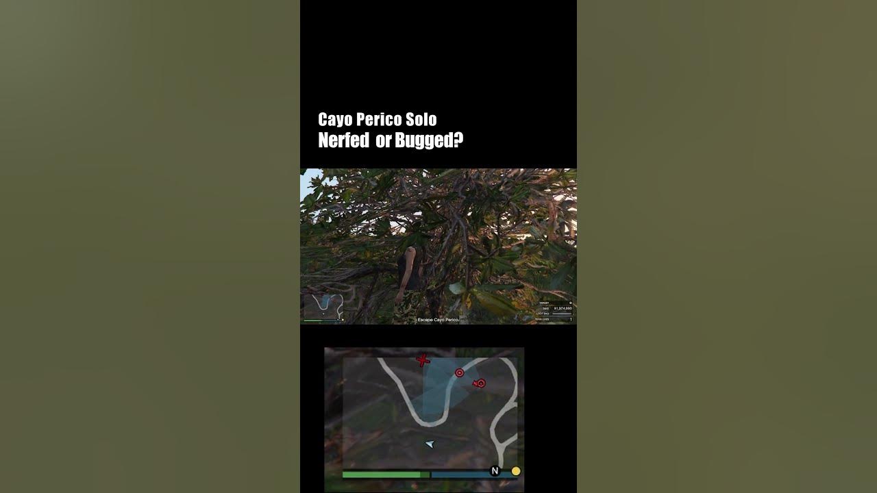 Cayo Perico Heist Nerfed or Bugged? Player get caught outside Compound? YouTube