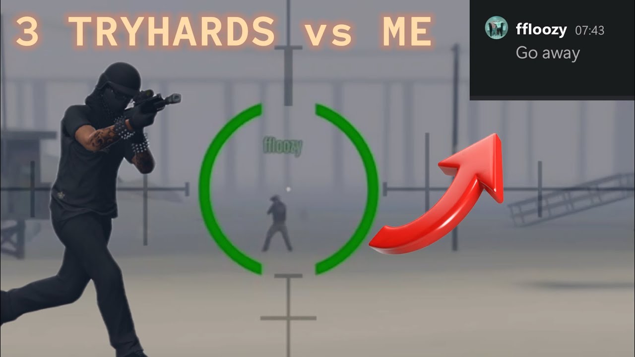 3 Tryhards vs Me in GTA Online | Full PvP Fight - YouTube