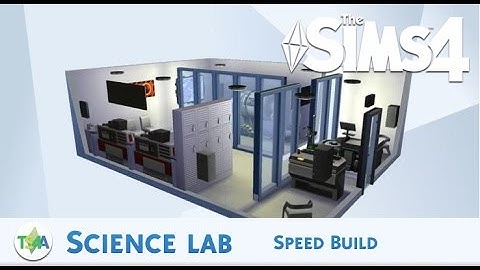 The Sims 4 | SCIENCE LAB - ROOM BUILD