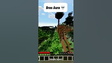 Minecraft Aura 🤩 #minecraft #shorts
