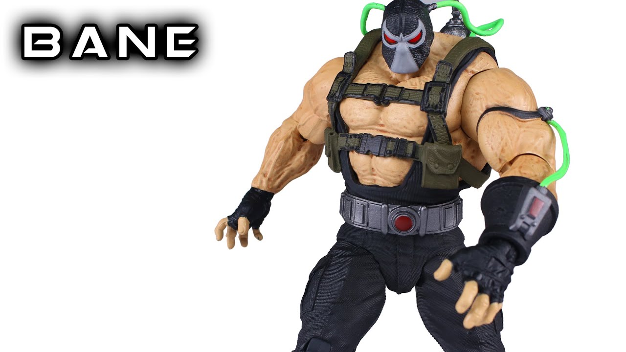 McFarlane Toys BANE DC Multiverse Batman Action Figure Review - YouTube