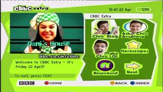 CBBC Extra 22nd April 2011