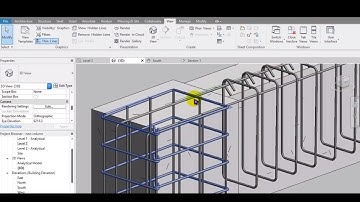 Extending rebar from Beam to Column in Revit Structure
