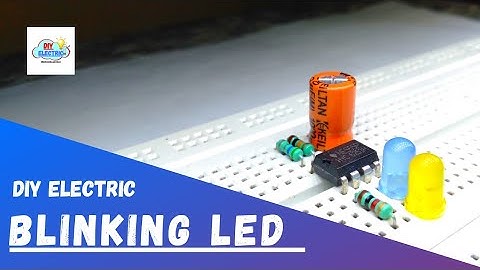 Dancing Led Or Chaser using 555 timer ic #diy #led #555 timer #bc547