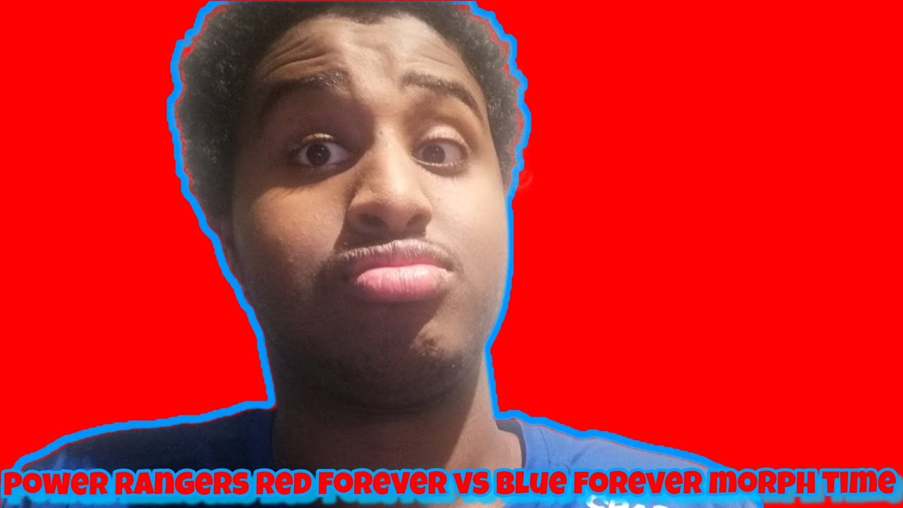 Power rangers blue forever vs red forever morph time double dahir