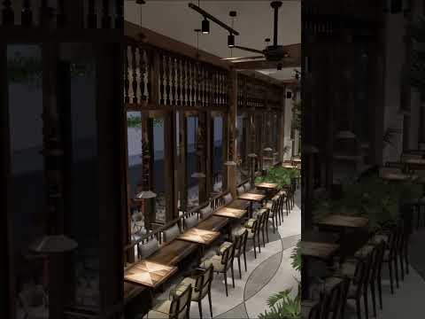 Mười Coffee | Mẫu Thiết Kế Quán Cafe Với Không Gian Cổ Xưa | Phong Cách Mộc
