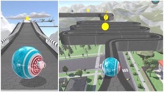 Amazing new ball unlocking in rolling ball sky escape game - walkthrough levels 114 to 117 screenshot 2