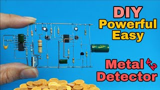 Diy powerful and easy metal detector v.2 | Diy pirate metal detector