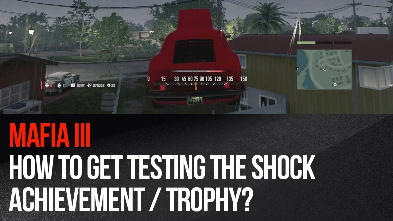 Testing the Shocks achievement in Mafia III: Definitive Edition