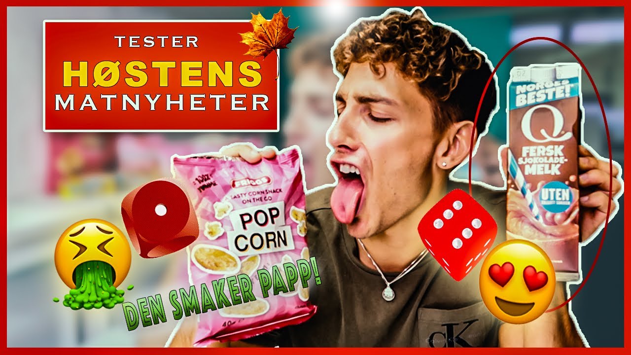 TESTER HØSTENS MATNYHETER 2021 *ÆSJ DET SMAKER PAPP!*