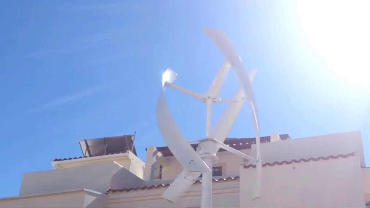 Вертикальный ветрогенератор