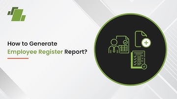 How to generate Employee Register Report ?
