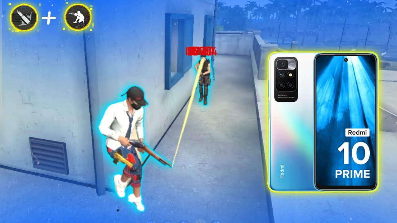 Redmi 10 prime freefire ⚙️ test no dpi 🎯 headshots -Eigh8 is alive