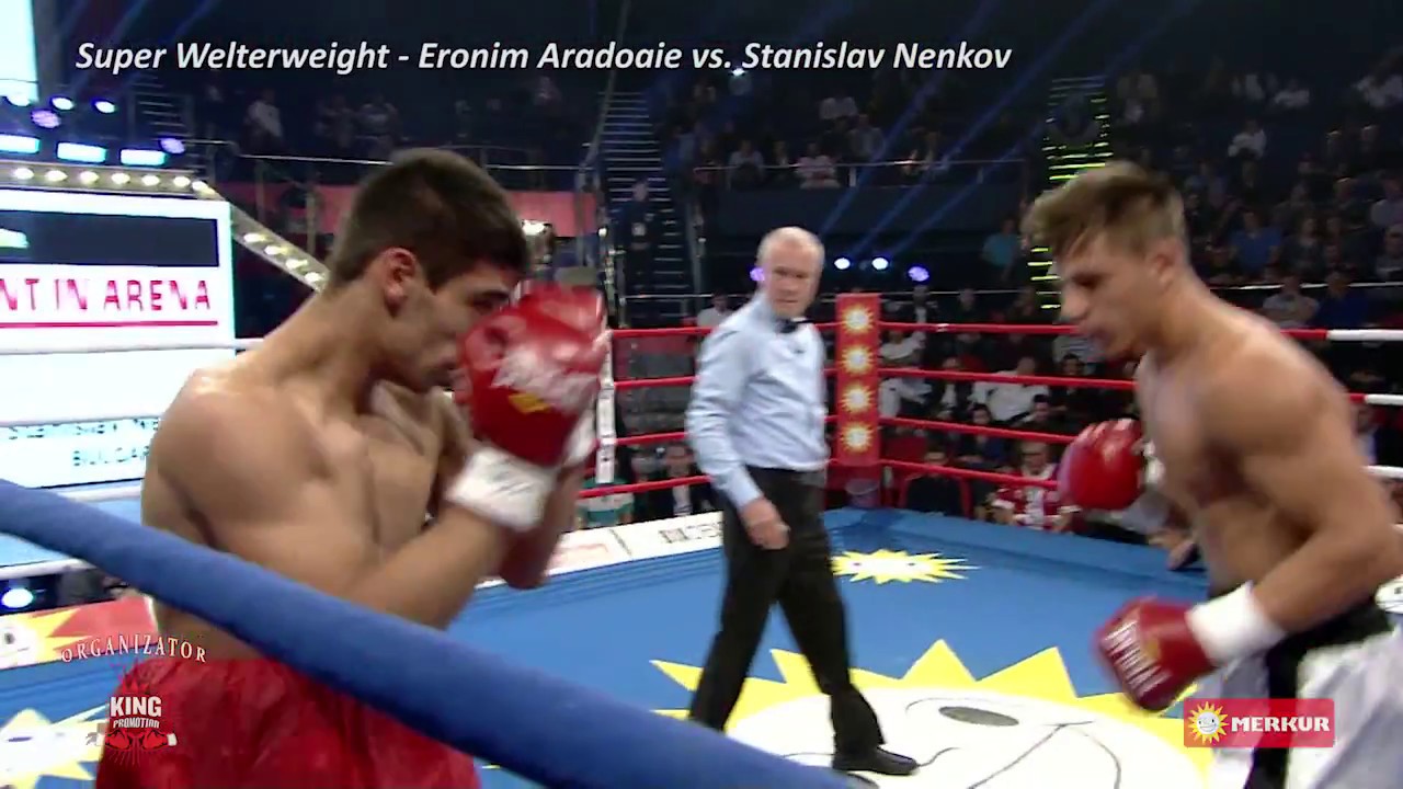 Gala de Box Profesionist „Bombardament in Arena” - Eronim Aradoaie (Romania) vs. Stanislav Nenkov